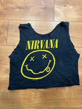 Vintage Nirvana Cropped Tanktop